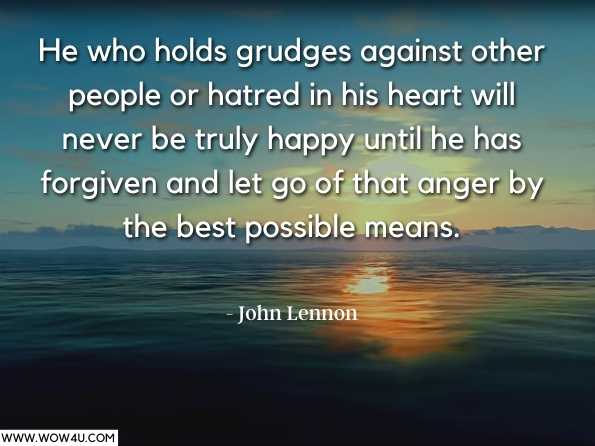 About Our Holding On To Our Past – Grudges and Resentments, Regrets ...